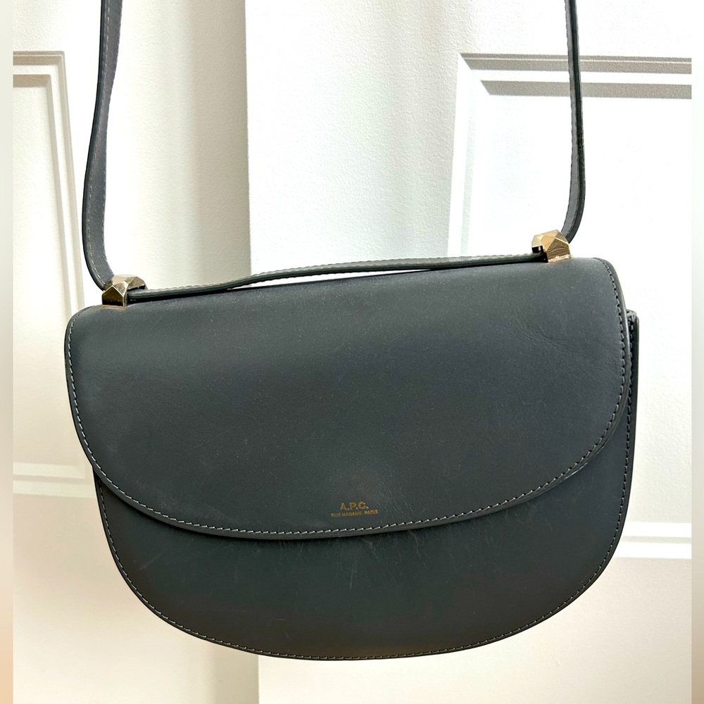 A.P.C. Leather Geneve crossbody